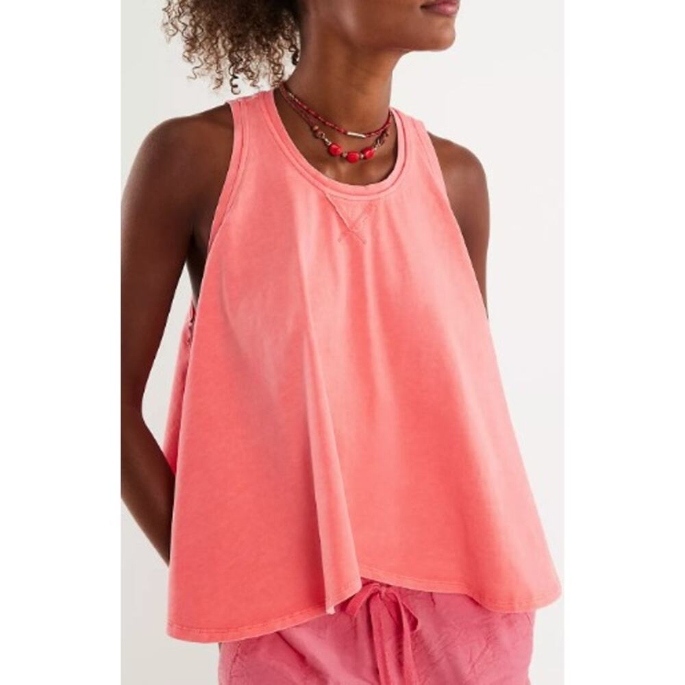 XL | Free People | NWT | We The Free Hialeah Tee | Radiant Watermelon | MSRP $58